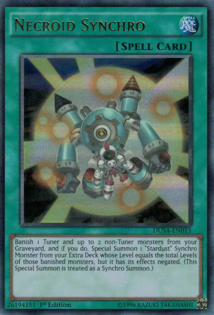 Necroid Synchro [DUSA-EN015] Ultra Rare | Jomio and Rueliete's Cards and Comics