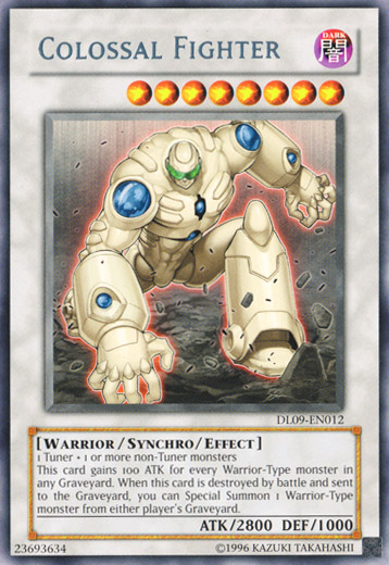 Colossal Fighter (Silver) [DL09-EN012] Rare | Jomio and Rueliete's Cards and Comics