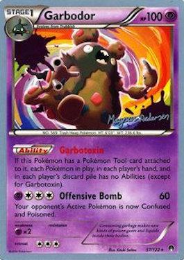 Garbodor (57/122) (Garbanette - Magnus Pedersen) [World Championships 2018] | Jomio and Rueliete's Cards and Comics