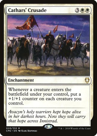 Cathars' Crusade [Commander Anthology Volume II] | Jomio and Rueliete's Cards and Comics