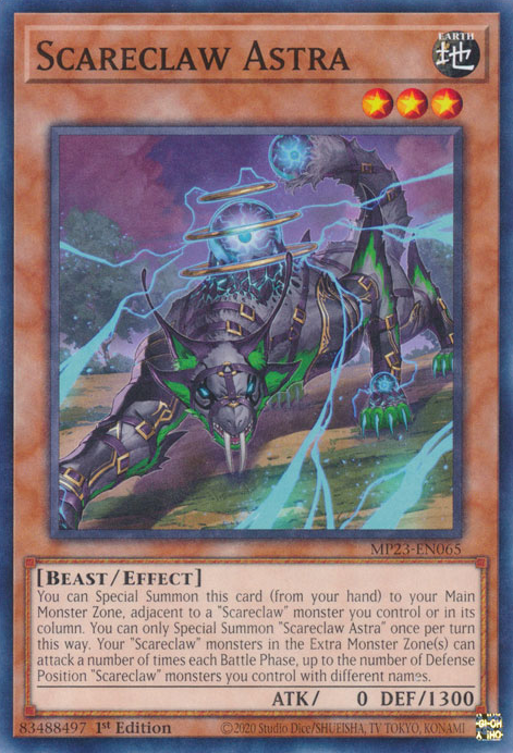 Scareclaw Astra [MP23-EN065] Common | Jomio and Rueliete's Cards and Comics