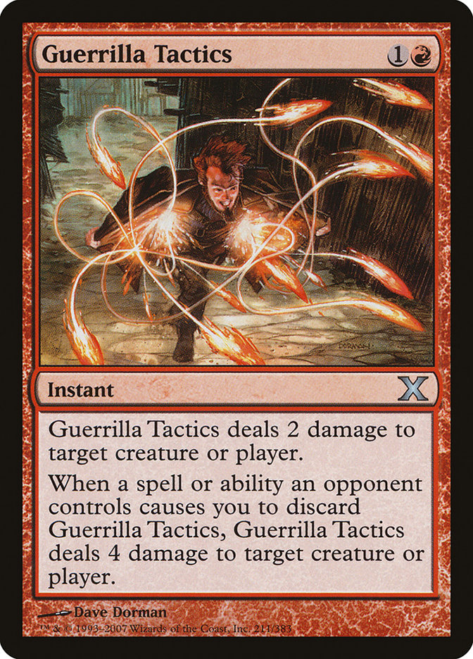Guerrilla Tactics [Tenth Edition] | Jomio and Rueliete's Cards and Comics