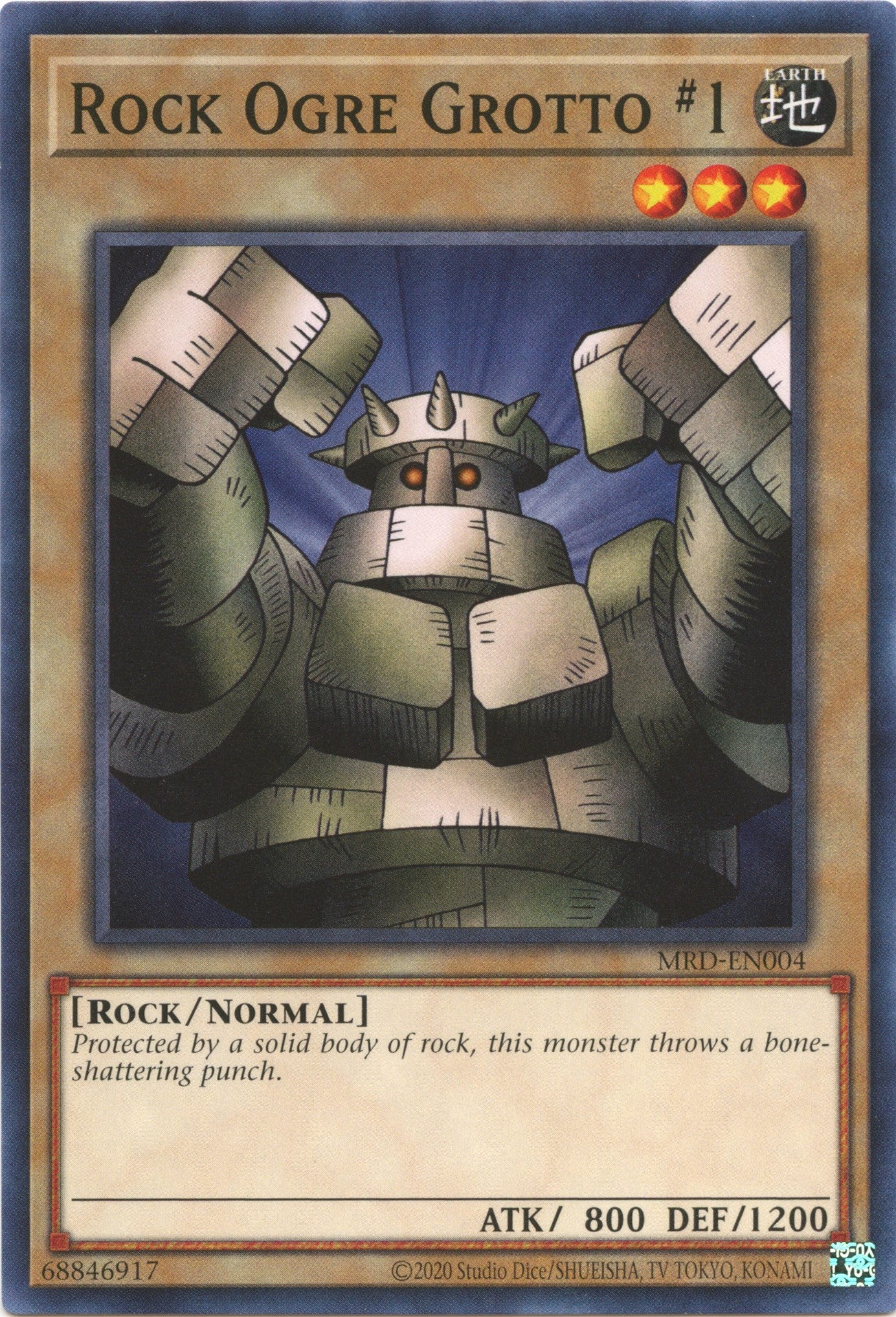 Rock Ogre Grotto #1 (25th Anniversary) [MRD-EN004] Common | Jomio and Rueliete's Cards and Comics