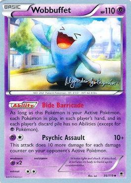 Wobbuffet (36/119) (Primal Groudon - Alejandro Ng-Guzman) [World Championships 2015] | Jomio and Rueliete's Cards and Comics