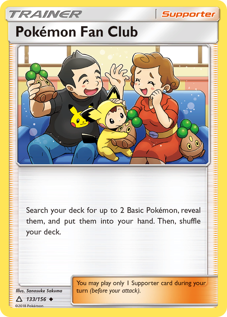 Pokemon Fan Club (133/156) [Sun & Moon: Ultra Prism] | Jomio and Rueliete's Cards and Comics