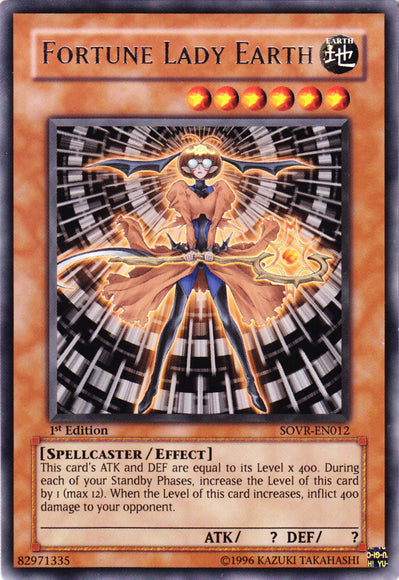 Fortune Lady Earth [SOVR-EN012] Rare | Jomio and Rueliete's Cards and Comics