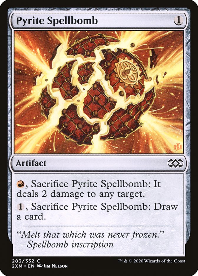 Pyrite Spellbomb [Double Masters] | Jomio and Rueliete's Cards and Comics