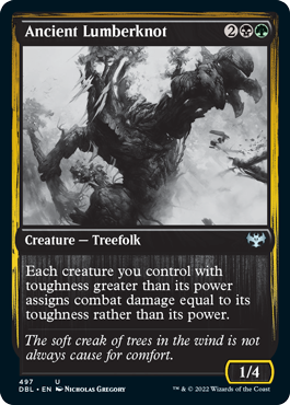 Ancient Lumberknot [Innistrad: Double Feature] | Jomio and Rueliete's Cards and Comics