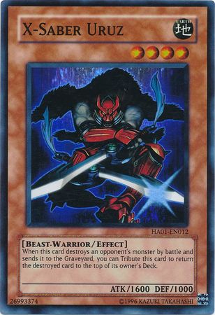 X-Saber Uruz [HA01-EN012] Super Rare | Jomio and Rueliete's Cards and Comics
