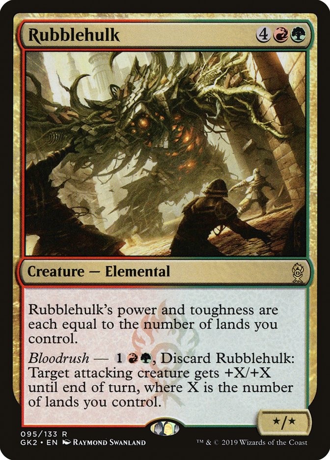 Rubblehulk [Ravnica Allegiance Guild Kit] | Jomio and Rueliete's Cards and Comics