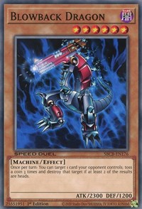 Blowback Dragon [SBCB-EN176] Common | Jomio and Rueliete's Cards and Comics