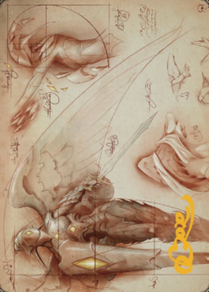 Platinum Angel Art Card (Gold-Stamped Signature) [The Brothers' War Art Series] | Jomio and Rueliete's Cards and Comics