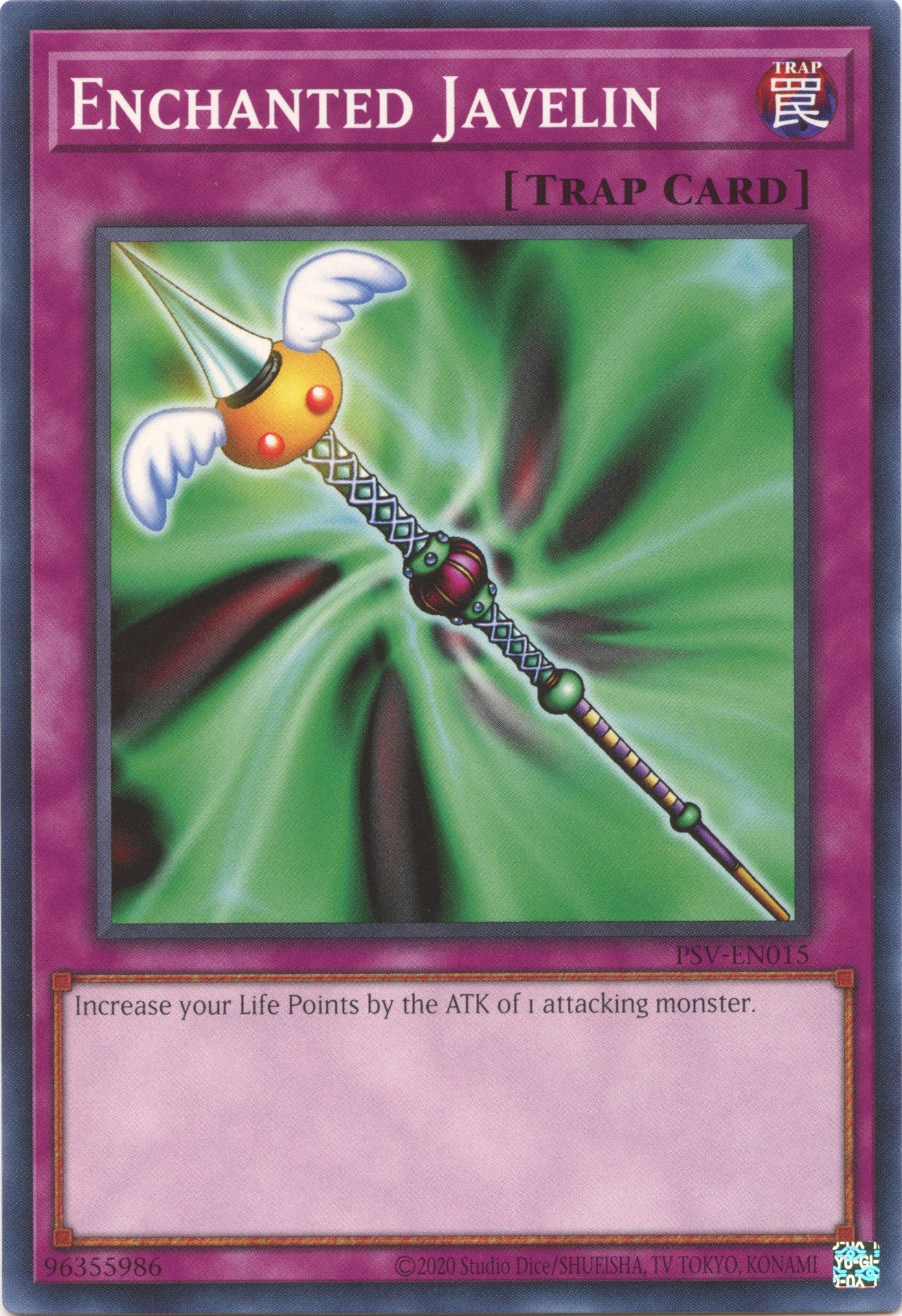 Enchanted Javelin (25th Anniversary) [PSV-EN015] Common | Jomio and Rueliete's Cards and Comics
