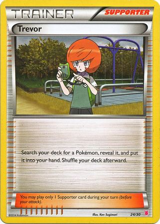 Trevor (24/30) [XY: Trainer Kit 1 - Wigglytuff] | Jomio and Rueliete's Cards and Comics