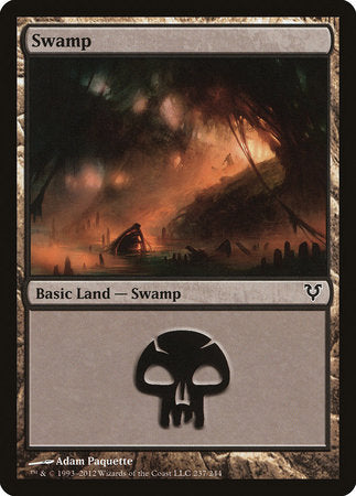 Swamp (237) [Avacyn Restored] | Jomio and Rueliete's Cards and Comics