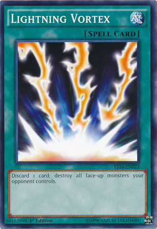 Lightning Vortex [YS14-EN023] Common | Jomio and Rueliete's Cards and Comics