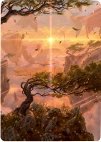 Windswept Heath Art Card [Zendikar Rising Art Series] | Jomio and Rueliete's Cards and Comics
