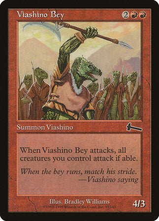 Viashino Bey [Urza's Legacy] | Jomio and Rueliete's Cards and Comics