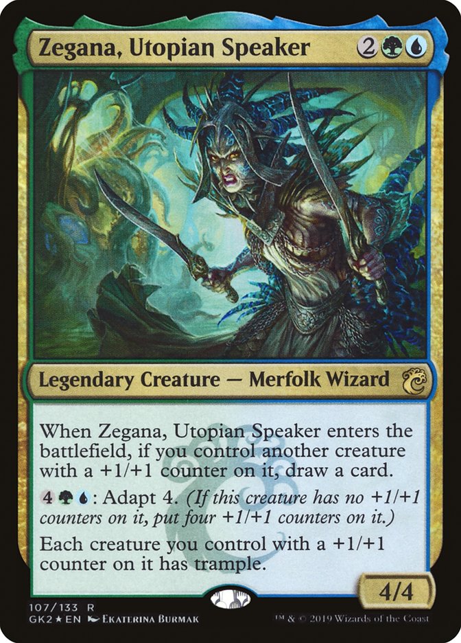 Zegana, Utopian Speaker [Ravnica Allegiance Guild Kit] | Jomio and Rueliete's Cards and Comics
