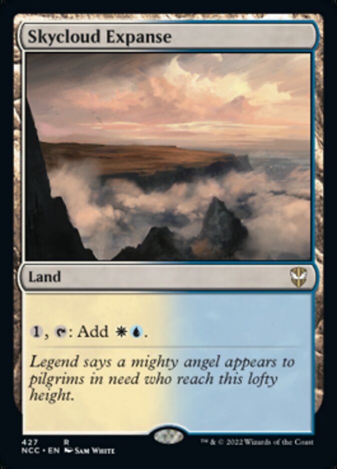 Skycloud Expanse [Streets of New Capenna Commander] | Jomio and Rueliete's Cards and Comics