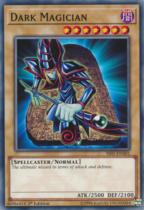 Dark Magician [SS01-ENA01] Common | Jomio and Rueliete's Cards and Comics