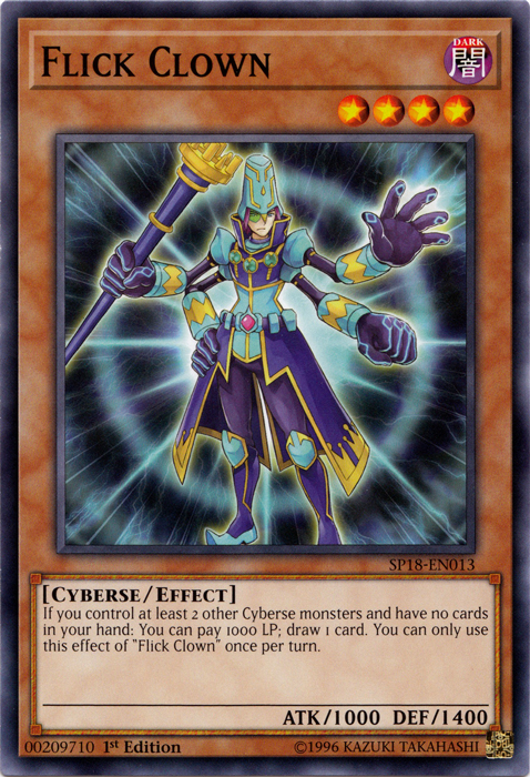 Flick Clown [SP18-EN013] Common | Jomio and Rueliete's Cards and Comics
