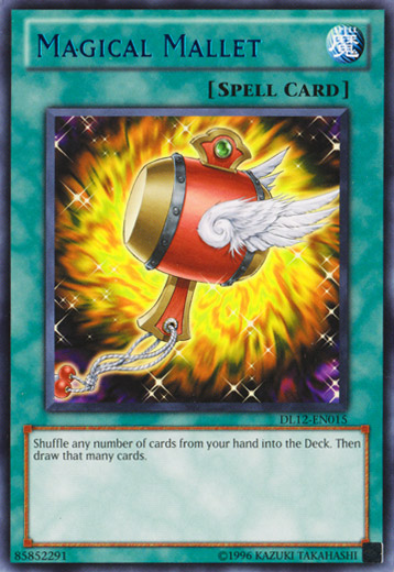 Magical Mallet (Blue) [DL12-EN015] Rare | Jomio and Rueliete's Cards and Comics