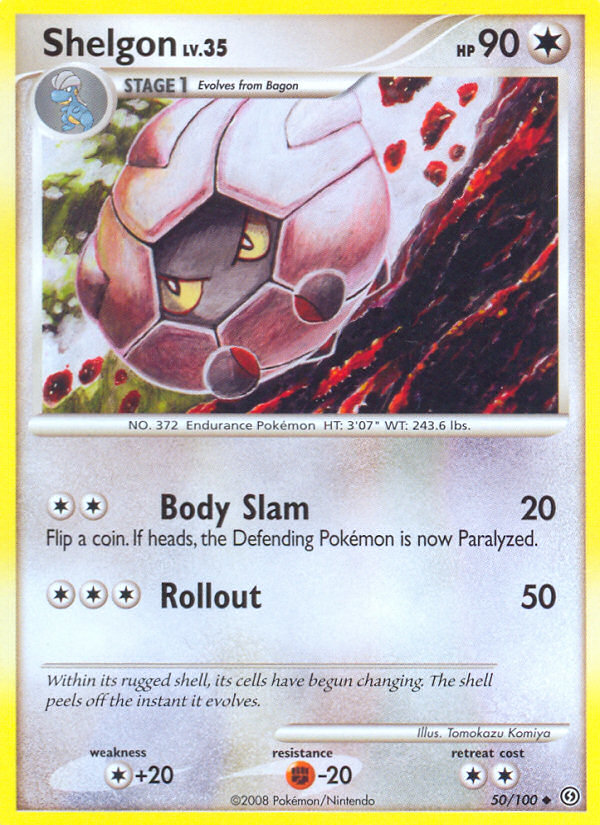 Shelgon (50/100) [Diamond & Pearl: Stormfront] | Jomio and Rueliete's Cards and Comics