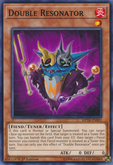 Double Resonator [MP18-EN003] Common | Jomio and Rueliete's Cards and Comics