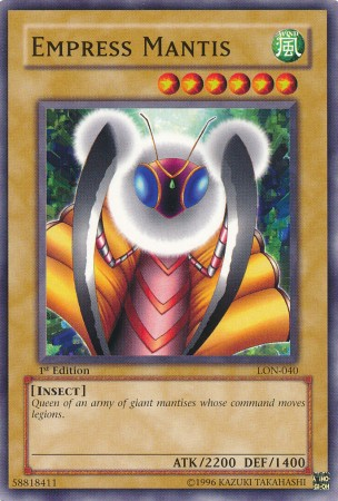 Empress Mantis [LON-040] Common | Jomio and Rueliete's Cards and Comics