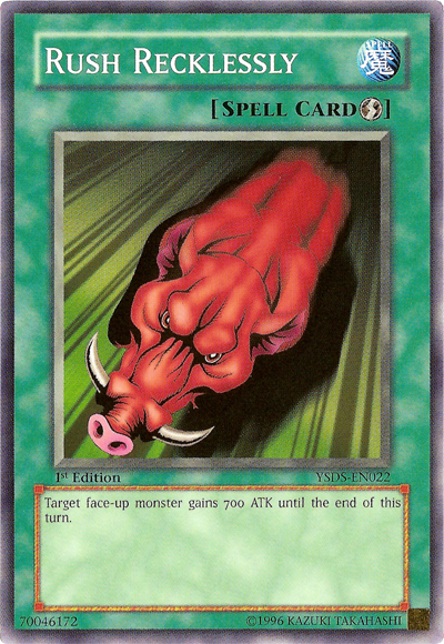 Rush Recklessly [YSDS-EN022] Common | Jomio and Rueliete's Cards and Comics