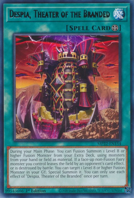 Despia, Theater of the Branded [MP22-EN154] Rare | Jomio and Rueliete's Cards and Comics