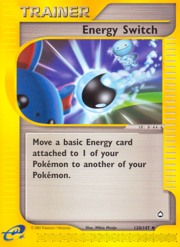 Energy Switch (120/147) [Aquapolis] | Jomio and Rueliete's Cards and Comics