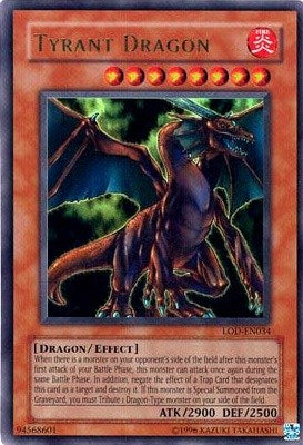Tyrant Dragon [LOD-EN034] Ultra Rare | Jomio and Rueliete's Cards and Comics
