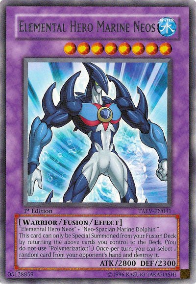Elemental Hero Marine Neos [TAEV-EN041] Rare | Jomio and Rueliete's Cards and Comics