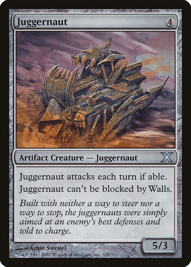 Juggernaut [Tenth Edition] | Jomio and Rueliete's Cards and Comics