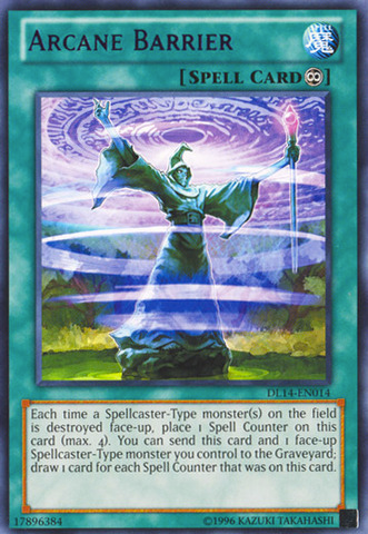 Arcane Barrier (Purple) [DL14-EN014] Rare | Jomio and Rueliete's Cards and Comics