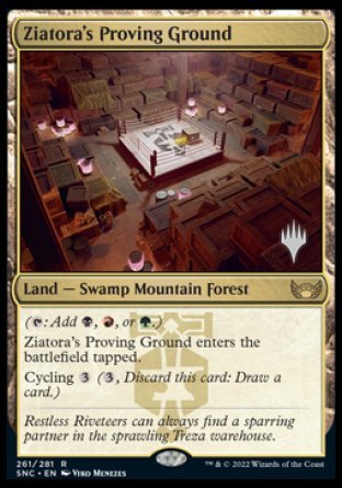 Ziatora's Proving Ground (Promo Pack) [Streets of New Capenna Promos] | Jomio and Rueliete's Cards and Comics