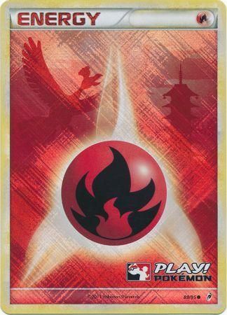 Fire Energy (89/95) (Play Pokemon Promo) [HeartGold & SoulSilver: Call of Legends] | Jomio and Rueliete's Cards and Comics