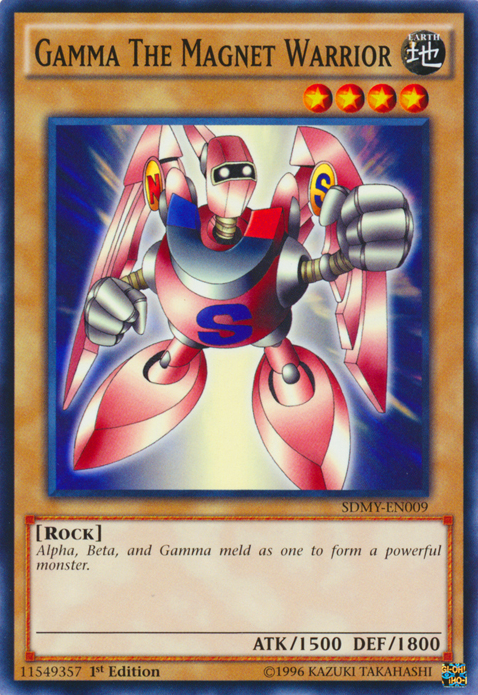 Gamma The Magnet Warrior [SDMY-EN009] Common | Jomio and Rueliete's Cards and Comics