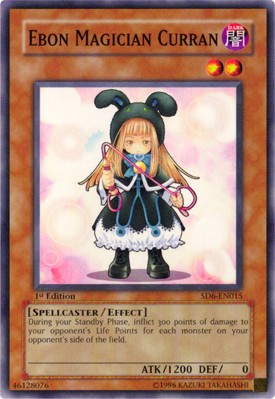 Ebon Magician Curran [SD6-EN015] Common | Jomio and Rueliete's Cards and Comics