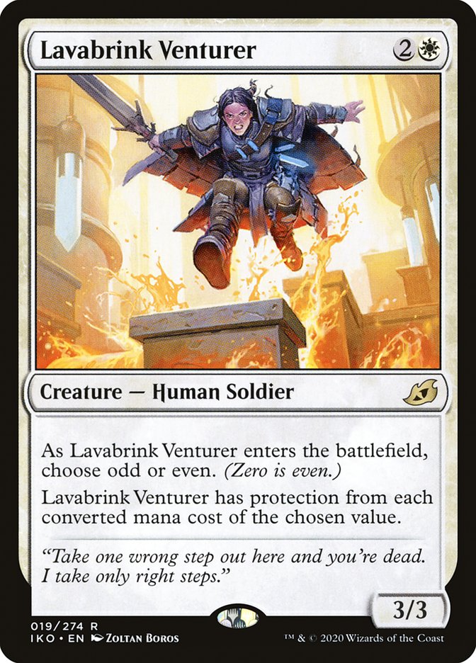 Lavabrink Venturer [Ikoria: Lair of Behemoths] | Jomio and Rueliete's Cards and Comics