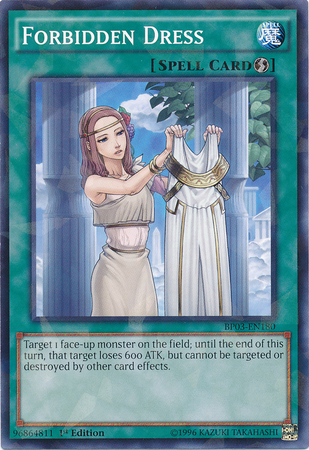 Forbidden Dress (Shatterfoil) [BP03-EN180] Common | Jomio and Rueliete's Cards and Comics