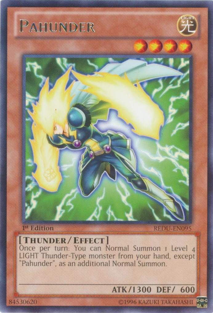 Pahunder [REDU-EN095] Rare | Jomio and Rueliete's Cards and Comics