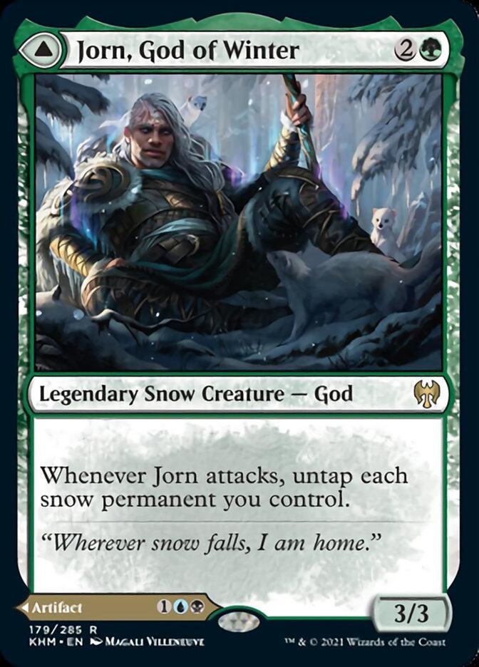 Jorn, God of Winter // Kaldring, the Rimestaff [Kaldheim] | Jomio and Rueliete's Cards and Comics