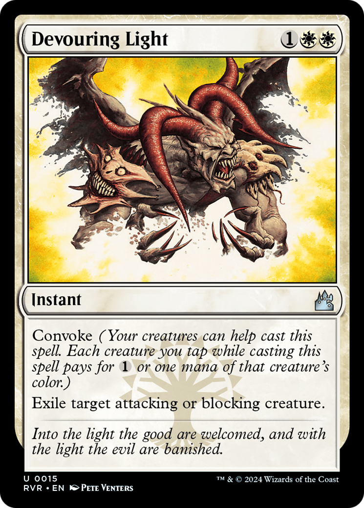 Devouring Light [Ravnica Remastered] | Jomio and Rueliete's Cards and Comics