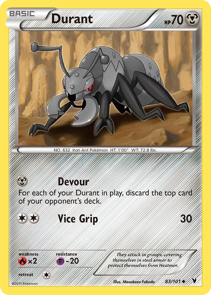 Durant (83/101) [Black & White: Noble Victories] | Jomio and Rueliete's Cards and Comics