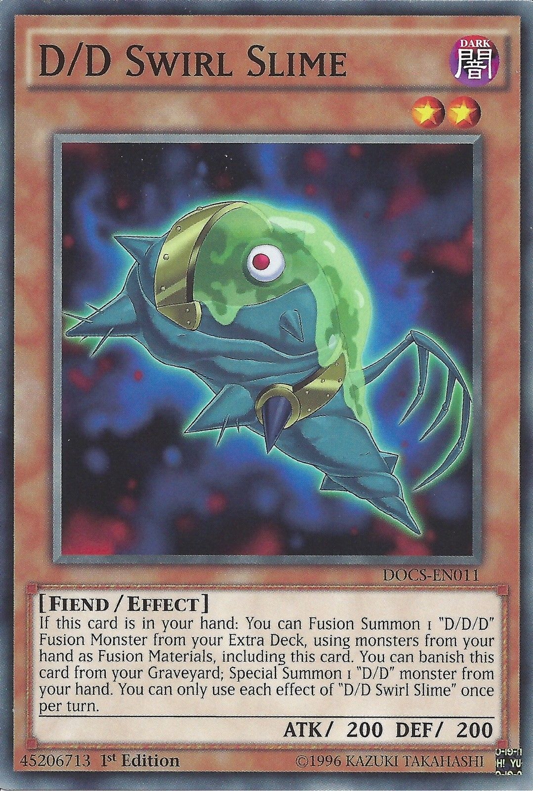D/D Swirl Slime [DOCS-EN011] Common | Jomio and Rueliete's Cards and Comics