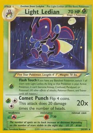 Light Ledian (24/105) [Neo Destiny Unlimited] | Jomio and Rueliete's Cards and Comics
