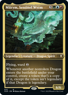Miirym, Sentinel Wyrm (Foil Etched) [Commander Legends: Battle for Baldur's Gate] | Jomio and Rueliete's Cards and Comics